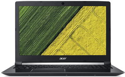 Acer Aspire 7 (A715-71G-59K0) - 15.6" FullHD IPS, Core i5-7300HQ, 8GB, 1TB HDD + 128GB SSD, nVidia GeForce GTX 1050Ti 4GB - Fekete Laptop