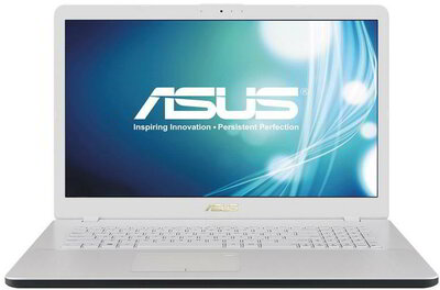 Asus VivoBook X705NA - 17.3" HD+, Pentium QuadCore N4200, 4GB, 1TB HDD, Endless - Fehér Laptop