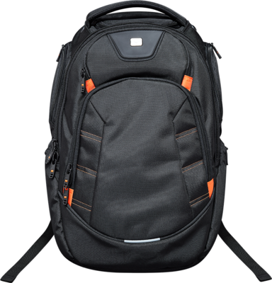 CANYON Backpack for 15.6" laptop, black (Material: 1680D Polyester)