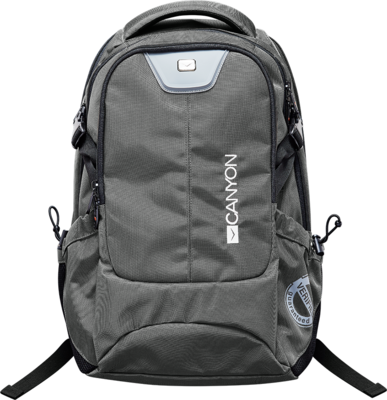 CANYON Backpack for 15.6" laptop, dark gray (Material: 840D Nylon)