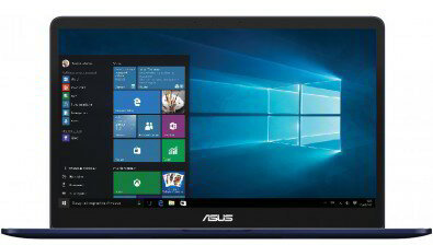 Asus ZenBook Pro UX550VE - 15.6" FullHD, Core i7-7700HQ, 16GB, 256GB SSD, nVidia GeForce GTX 1050Ti 4GB, Microsoft Windows 10 Professional - Kék Ultrabook Laptop