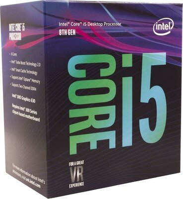 Intel Core i5-8600K, Hexa Core, 3.60GHz, 9MB, LGA1151, 14nm, BOX