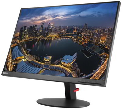 LENOVO Monitor ThinkVision T24d; 24" WUXGA 1920x1200 IPS, 16:10, 1000:1, 300cd/m2, 7ms, VESA, D-SUB, HDMI, DP