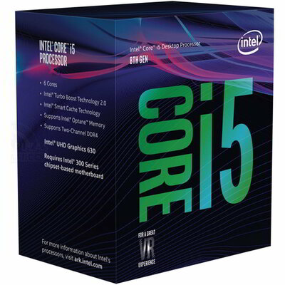 Intel Core i5-8500, Hexa Core, 3.00GHz, 9MB, LGA1151, 14nm, BOX