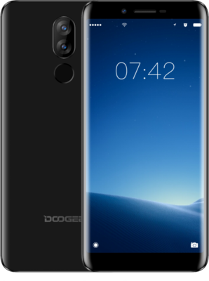 DOOGEE X60L Kártyafüggetlen Okostelefon - Black (Android)