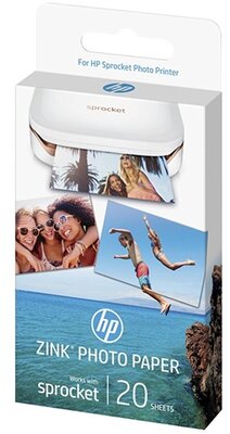 HP ZINK® Fotópapír Sprocket 5x7,6cm/20db öntapadós