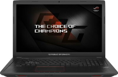 Asus ROG Strix GL753VD - 17.3" FullHD, Core i5-7300HQ, 8GB, 1TB HDD + 128GB SSD, nVidia GeForce GTX 1050 4G, Microsoft Windows 10 Home - Fekete Gamer Laptop