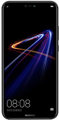 Huawei P20 Lite Dual SIM Kártyafüggetlen Okostelefon - Fekete (Android)
