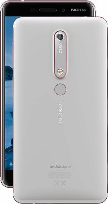Nokia 6.1 Dual SIM Kártyafüggetlen Okostelefon - Fehér (Android)