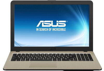 Asus VivoBook 15 (X540NA) - 15.6" HD, Pentium QuadCore N4200, 4GB, 1TB HDD, Linux - Fekete Laptop