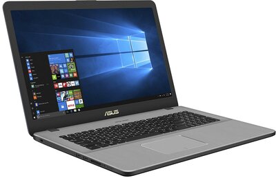 Asus VivoBook Pro 17 (N705UD) - 17.3" FullHD, Core i7-8550U, 8GB, 1TB HDD + 256GB SSD, nVidia GeForce GTX 1050 4GB, Microsoft Windows 10 Home - Szürke Laptop