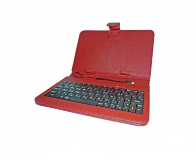 SILVERLINE 7" Tablet Tok Billentyűzettel (HUN) - Piros