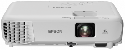 EPSON Projektor EB-X05, XGA 3300 ANSI Lumen, 15000:1, USB/VGA/HDMI/Wifi(opcionális)