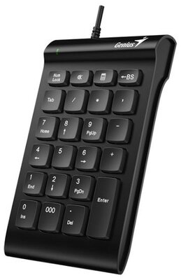 GENIUS Vezetékes Numerikus Billentyűzet Numpad i130 USB Fekete