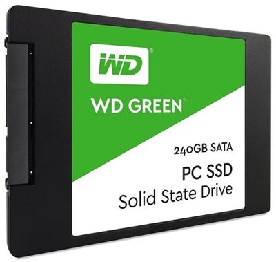 WESTERN DIGITAL 2.5" SSD SATA3 240GB Solid State Disk Green