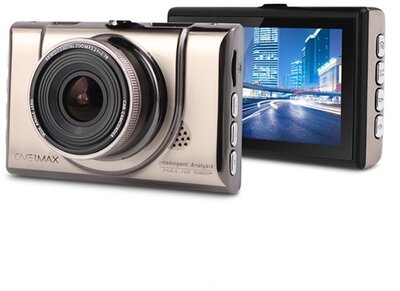 OVERMAX Fedélzeti kamera OV-CAMROAD-4.6 3" fémházas fedélzeti kamera (FullHD,4x zoom,miniHDMI,miniUSB,150°,microSD,200 m