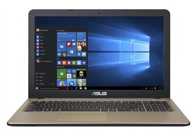 Asus VivoBook 15 (X540NA) - 15.6" HD, Celeron QuadCore N3450, 4GB, 500GB HDD, Microsoft Windows 10 Home - Fekete Laptop