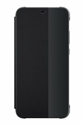 Huawei P20 Lite gyári Smart View flip tok - Fekete