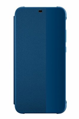 Huawei P20 Lite gyári Smart View flip tok - Kék