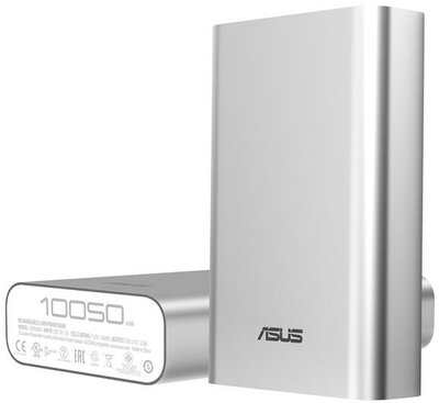 ASUS Zen Powerbank 10050mAh C+QC - Ezüst színben