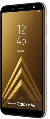 SAMSUNG Galaxy A6 (2018) Dual SIM Kártyafüggetlen Okostelefon (SM-A600F) - Gold