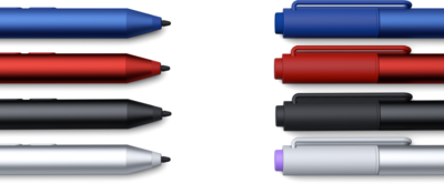 Microsoft Surface Pen v3 - Stylus+Tip Kit - Wireless - Bluetooth - Skék-Drkblue - for Surface Pro 3, Pro 4, Surface Book