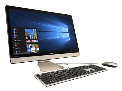 Asus Vivo AIO (V221IDUK) - 21.5" FullHD, Celeron DualCore J3355, 4GB, 1TB HDD, Microsoft Windows 10 Home - Fekete/Arany All In One Számítógép