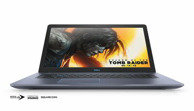Dell G3 Gaming Laptop 3779 (253100) - 17.3" FullHD, Core i7-8750H, 16GB, 256GB SSD + 2TB HDD, nVidia GeForce GTX 1060 6GB, Linux - Kék Gamer Laptop 3 év garanciával