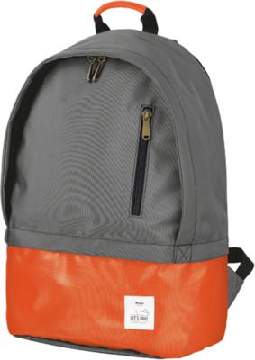 TRUST Laptop Hátitáska, Backpack 16" laptophoz - Narancs/Szürke színben
