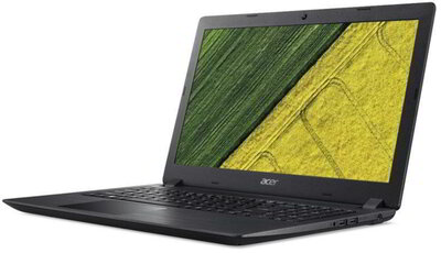 Acer Aspire 3 (A315-51-55E0) - 15.6" HD, Core i5-7200U, 4GB, 128GB M.2 SSD, Linux - Fekete Laptop