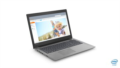Lenovo Ideapad 330 - 15.6" HD, Core i3-7020U, 4GB, 128GB SSD, nVidia GeForce MX150 2GB, FreeDOS - Fekete Laptop