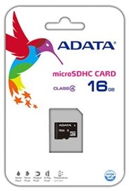 ADATA Memóriakártya MicroSDHC 16GB CLASS 4