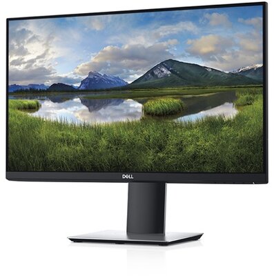 DELL P2419H LCD Monitor - 24" FullHD (1920x1080), 1000:1, 250cd, 8ms, HDMI, VGA, Display Port, Fekete