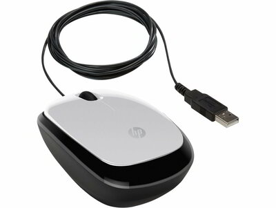 HP X1200 USB 3 button Optikai Egér - Ezüst színben