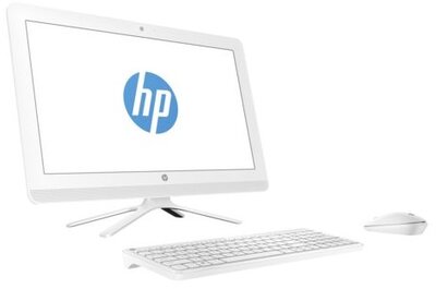 HP 22-C0001NN AIO - 21.5" FullHD, Core i3-8130U, 8GB, 128GB SSD + 1TB HDD, DOS - Fehér All In One Számítógép 3 év garanciával