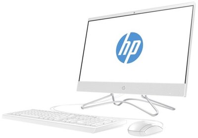 HP 22-C0000NN AIO - 21.5" FullHD, AMD A6-9225, 4GB, 128GB SSD + 1TB HDD, DOS - Fehér All In One Számítógép 3 év garanciával