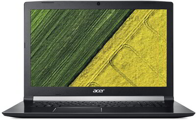 Acer Aspire 7 (A717-72G-777Z) - 17.3" FullHD IPS, Core i7-8750H, 8GB, 128GB SSD + 1TB HDD, nVidia GeForce GTX 1050 4GB, Linux - Fekete Gamer Laptop