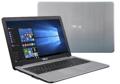 Asus VivoBook X540MA - 15.6" HD, Celeron DualCore N4000, 4GB, 500GB HDD, Microsoft Windows 10 Home - Ezüst Laptop
