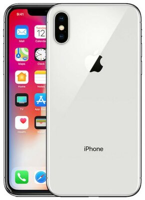 Apple iPhone X 64GB Kártyafüggetlen Okostelefon - Silver (IOS)
