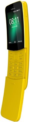 Nokia 8110 4G DualSIM Kártyafüggetlen Mobiltelefon - Sárga