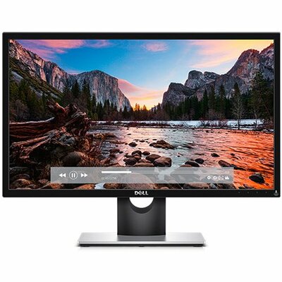 Dell SE2417HG Gaming LCD Monitor - 24" FullHD (1920x1080), 1000:1, 300cd, 1ms, VGA, HDMI, Fekete