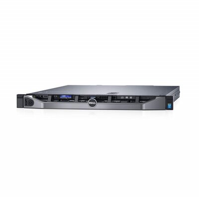 Dell EMC Power Edge R330 (3.5") - Xeon E3-1230v6 3.5GHz, 1x8GB, 1x300GB 10k SAS; H330, iD8 - Rack szerver