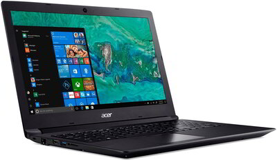 Acer Aspire 3 (A315-21-219F) - 15.6" HD, AMD DualCore E2-9000, 4GB, 128GB SSD, Microsoft Windows 10 Home - Fekete Laptop