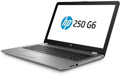 HP 250 G6 - 15.6" FullHD, Core i3-7020U, 4GB, 120GB SSD, DOS - Ezüst Üzleti Laptop 3 év garanciával(verzió)
