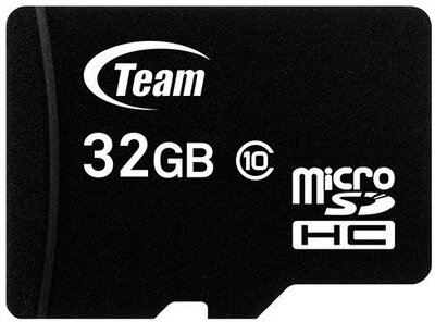 Team Group memory card Micro SDHC 32GB Class 10 +Adapter