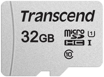 Transcend microSDHC USD300S 32GB CL10 UHS-I U3 Up to 95MB/S