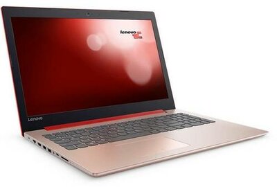 Lenovo Ideapad 320 - 15,6" HD, AMD E2-9000, 4GB, 120GB SSD - Piros Laptop - WOMEN'S TOP (verzió)