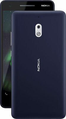 Nokia 2.1 DualSIM Kártyafüggetlen Okostelefon - Blue/Silver (Android)