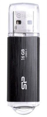 Silicon Power memory USB Blaze B02 16GB USB 3.1 Black