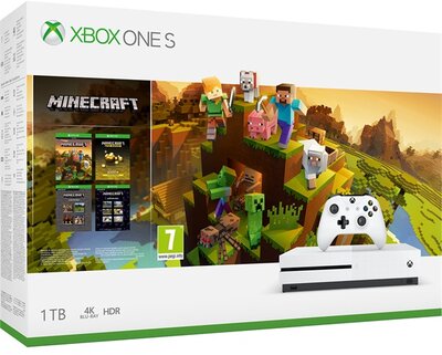 Microsoft Xbox One S 1TB Minecraft Creators konzolcsomag